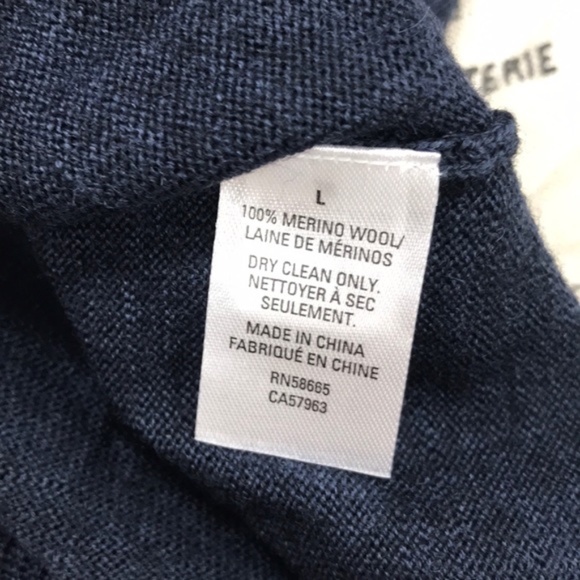 Nordstrom Signature MerinoWool Garment Dye Sweater - Picture 6 of 6